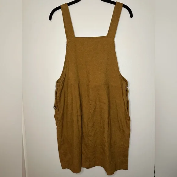 SHEIN Corduroy Overall Mini Dress – Perfect for Layering - Picture 8 of 9